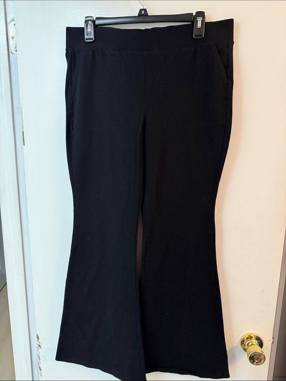 torrid Black Pull-On Flare Pants
